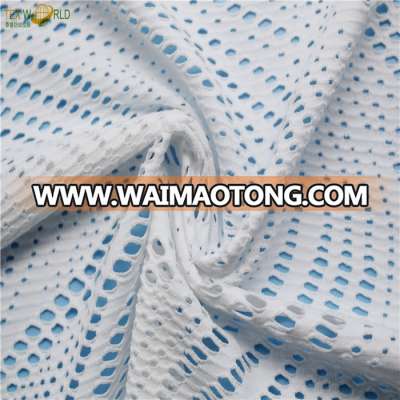 High stretch breathable weft kintted jacquard 92 nylon 8 spandex fabric for underwear