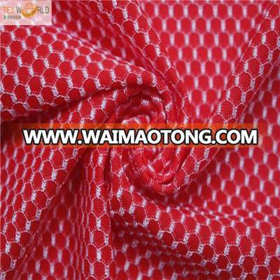 Fashionable nylon polyester spandex honeycomb jacquard fabric