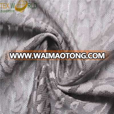 2 way jacquard mesh 92 polyamide 8 elastane fabric for underwear/bra